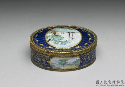 图片[2]-Copper-body painted enamel box, 18th century, Qing dynasty-China Archive